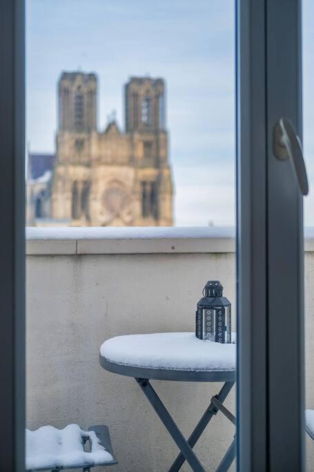 Le Clovis - Cathedrale Apartamento Reims Exterior foto
