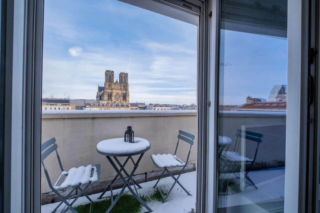 Le Clovis - Cathedrale Apartamento Reims Exterior foto