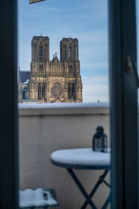 Le Clovis - Cathedrale Apartamento Reims Exterior foto